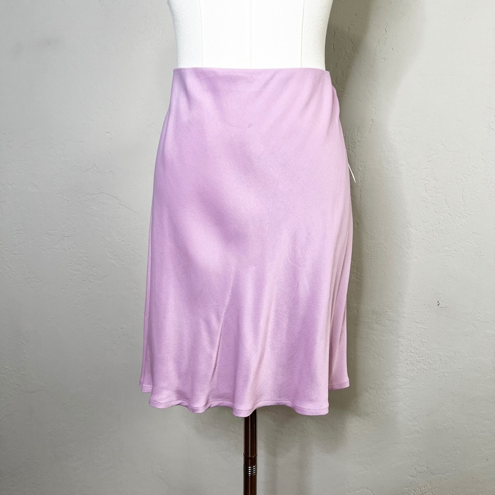 Anthropologie Lavender A-Line Skirt
